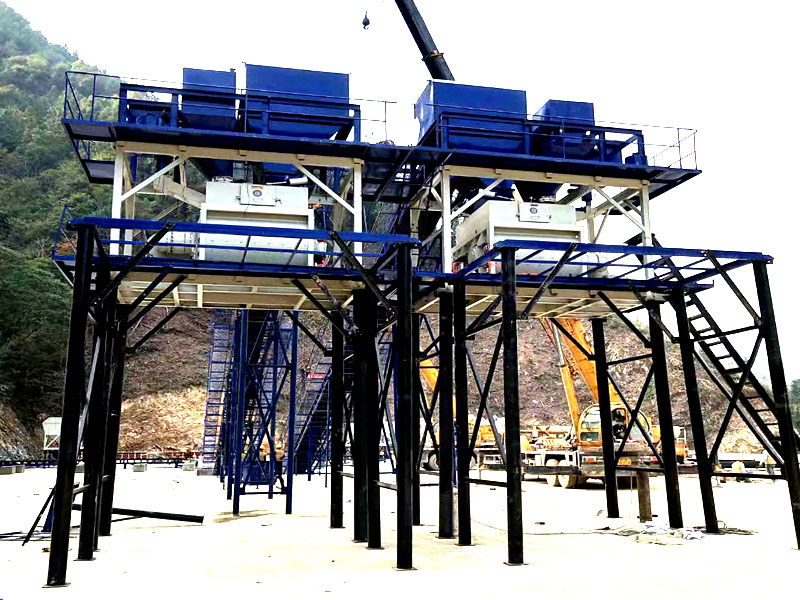 鄂州工程用混凝土攪拌站的建站步驟？攪拌站廠家科信梳理，請(qǐng)查看！