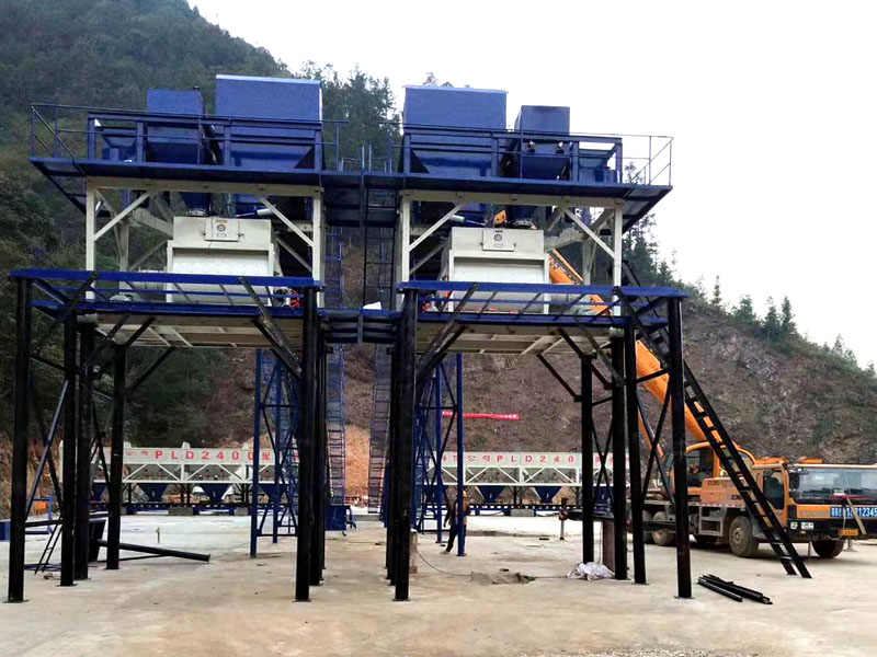 小型混凝土攪拌站，有3種布置方式，攪拌站廠家建站供應(yīng)！