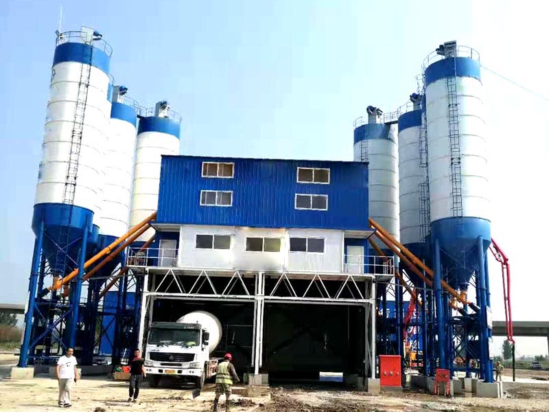 HZS180混凝土攪拌站平面圖-安裝順序，攪拌站廠家設(shè)計(jì)建站